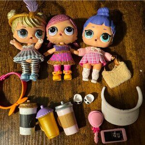 LOL dolls 3 lot- set 2